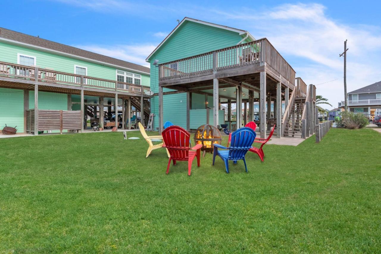 Steps To Beach Golf Cart About Time Beach Retreat Bolivar Peninsula ภายนอก รูปภาพ